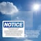 Signmission Vehicles Subject To Search By Entering This, 10 in W x Rectangle, Plastic OS-2PACK-NS-P-710-L-18865 - alternate 3